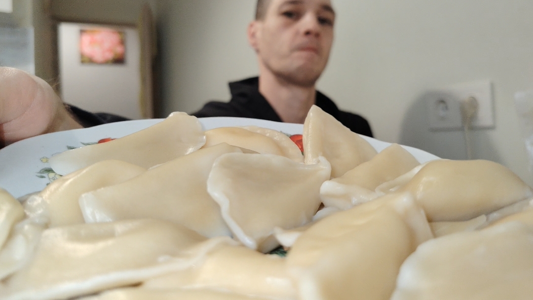 Очень вкусные вареники с картошкой.