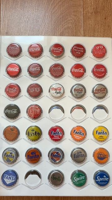 Железная крышка от лимонада Кока Кола