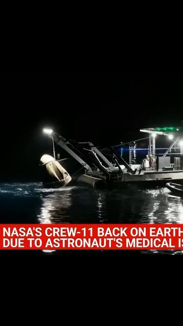 Астронавт раскрыл причину, по которой его в составе команды Crew-11 экстренно эвакуировали с МКС.