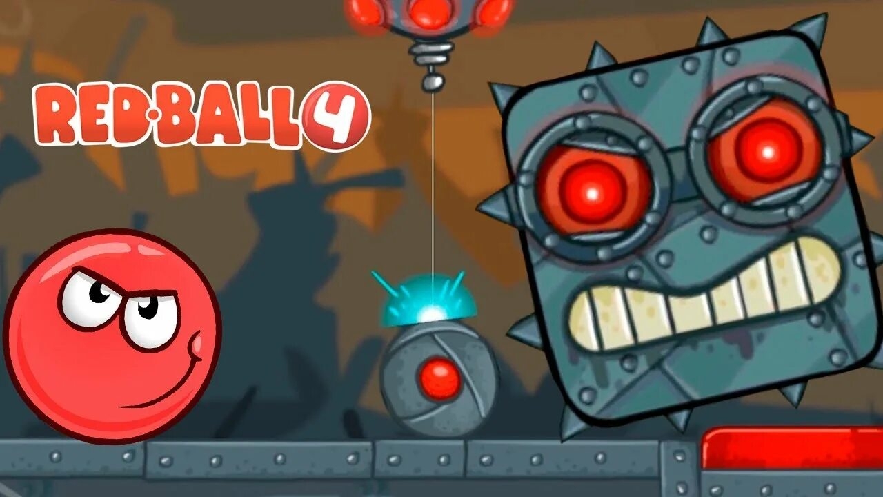 Красный шар 4. Red Ball 4. 41-45