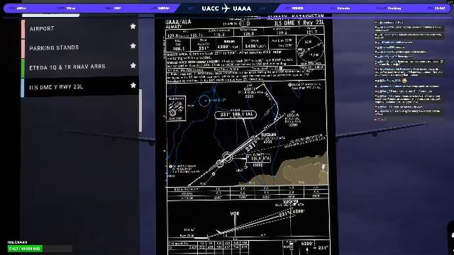 MSFS2024 Fenix Simulations A321-200 SL, SIB005, Vatsim, Astana(UACC) - Almaty(UAAA)