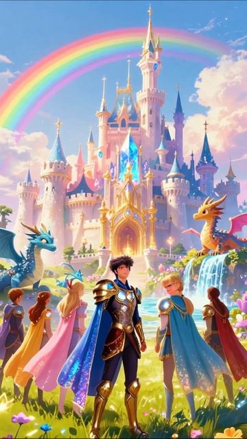 Приключения в волшебном королевстве 🌈 #анимация #фэнтези #приключения