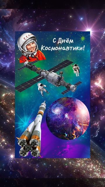 С Днём Космонавтики!