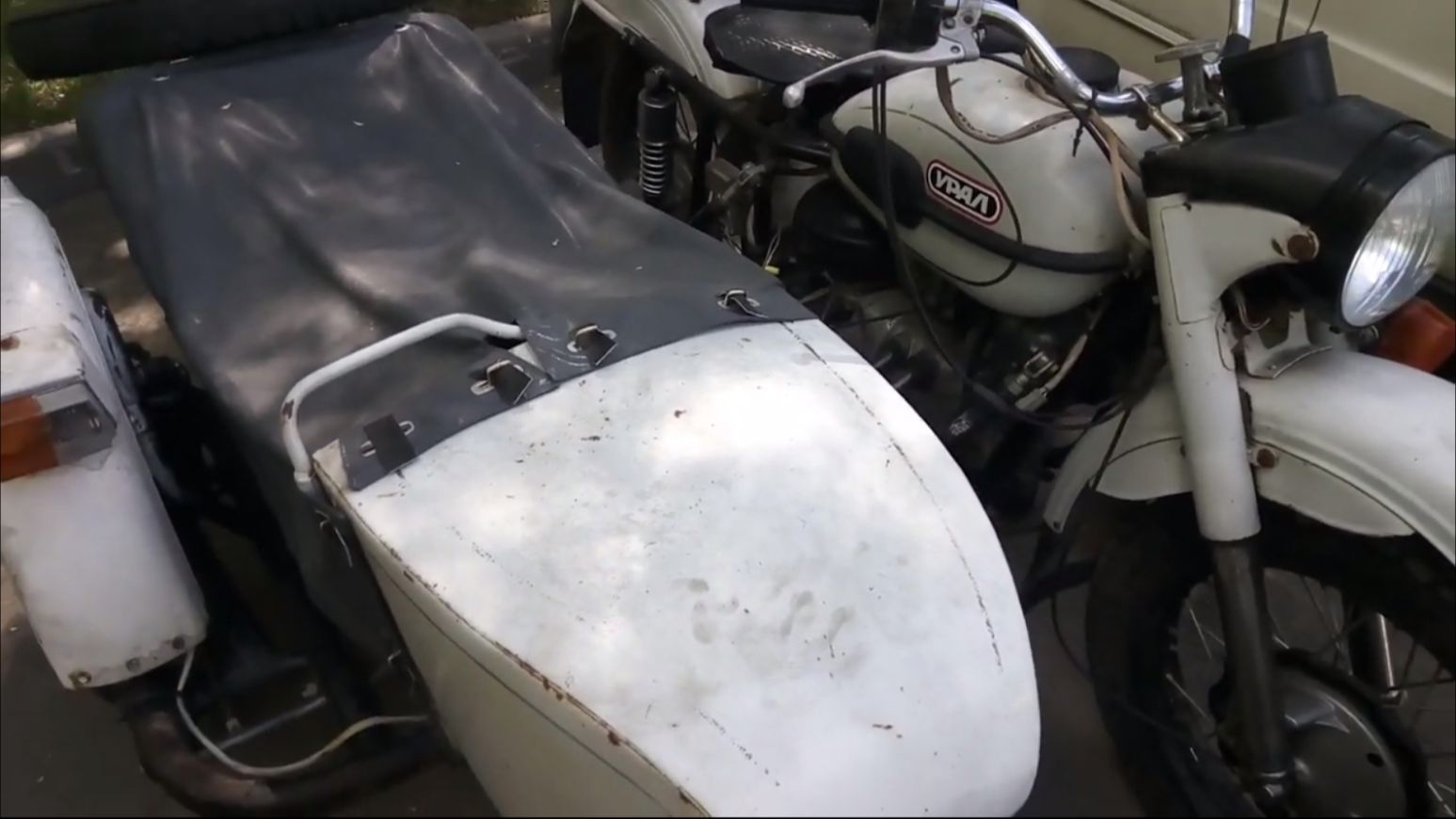 1 Мотоцикл Урал беглый обзор и чистка