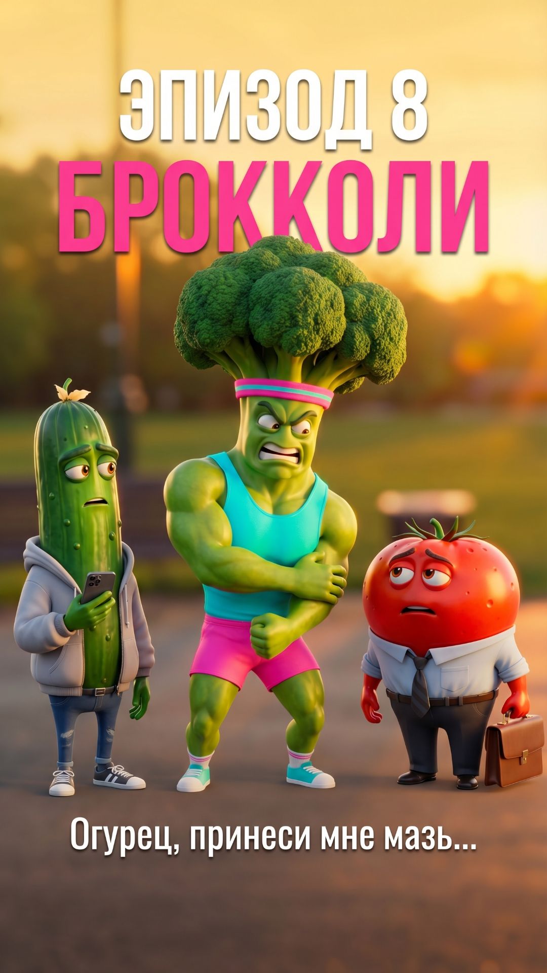 Приключения Огурца и Помидора | Эпизод 8 — Агрессивный ЗОЖ