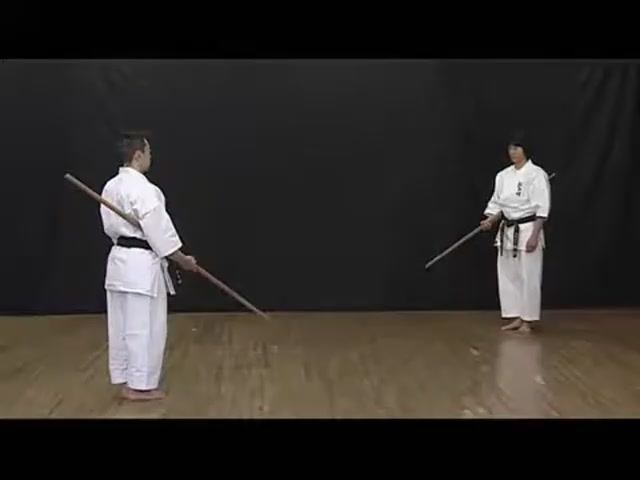 Осиро но Кон Куми Бо - Ката Карате Кёкусинкай (Oshiro No Kon Kumi Bo - 大城の棍)v.1