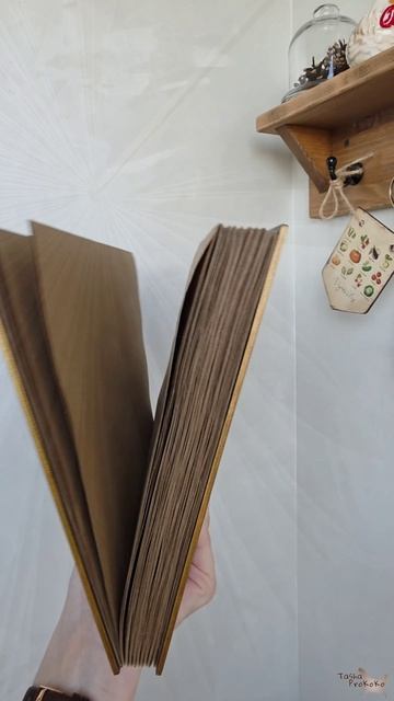 Деревянный крафт блокнот А4