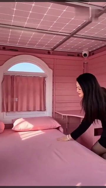 Огромный дом в чемодане. Дом на колесах в руках у дедушки.