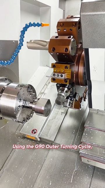 Другой способ обработки квадрата на токарно-фрезерном станке.