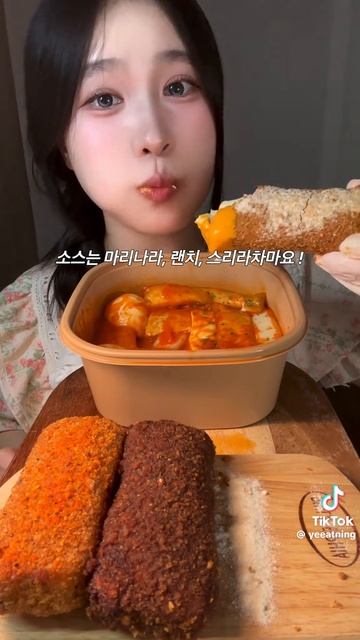 Мукбанг сырные палочки