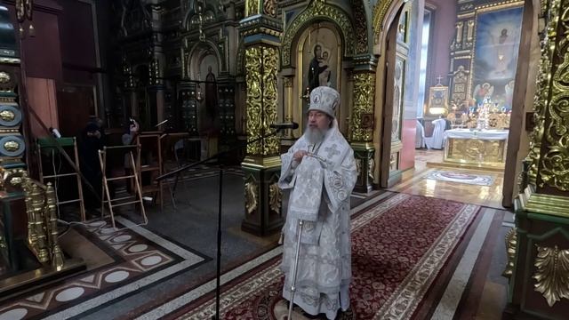 Проповедь епископа Максима в Великую субботу