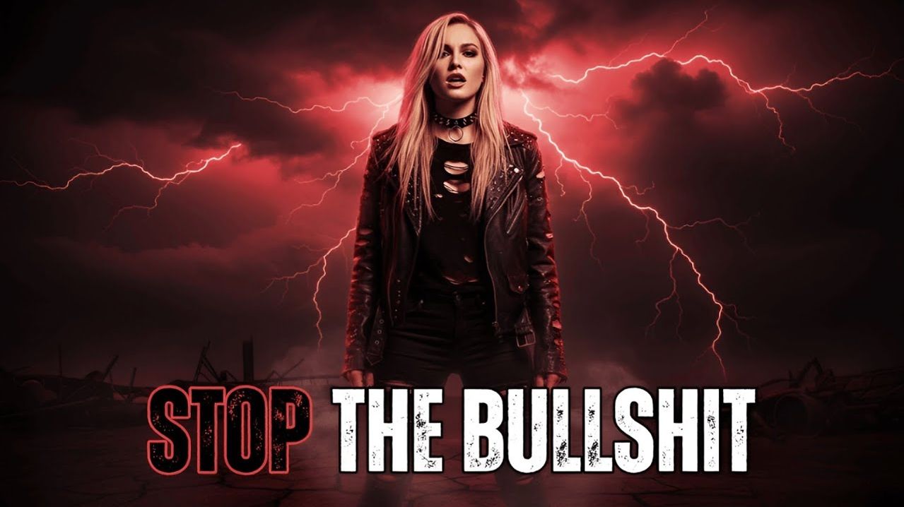 Echo Sterling – Stop The Bullshit (Official Lyric Video) | Rap-Rock Truth Anthem