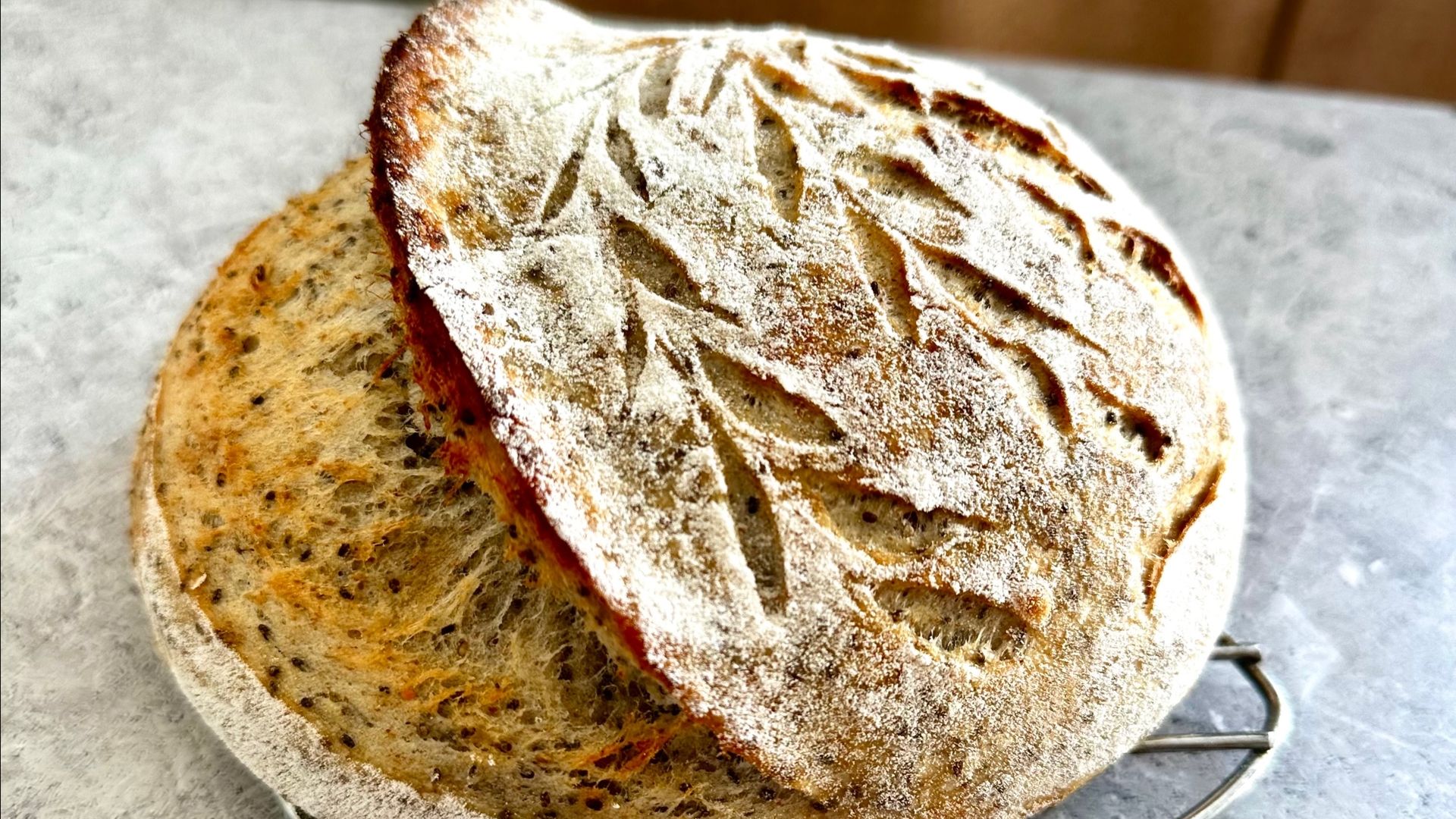 Домашний хлеб из четырех ингредиентов!