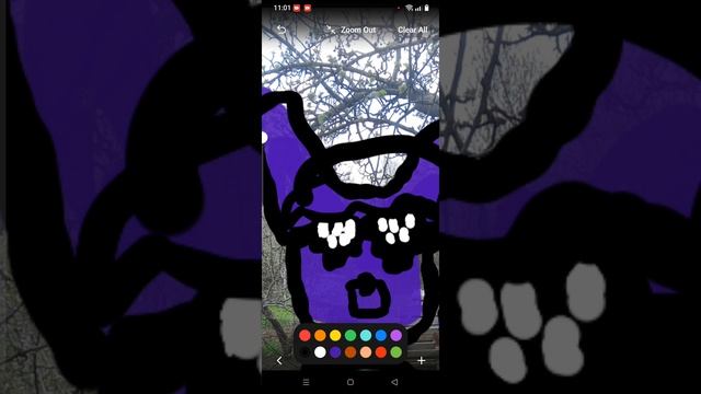 ресую синий феник и королева мишак