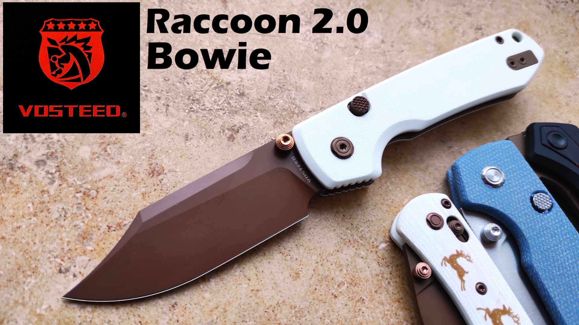 ✅ NEW VOSTEED Raccoon 2.0 Bowie • Top Liner Lock