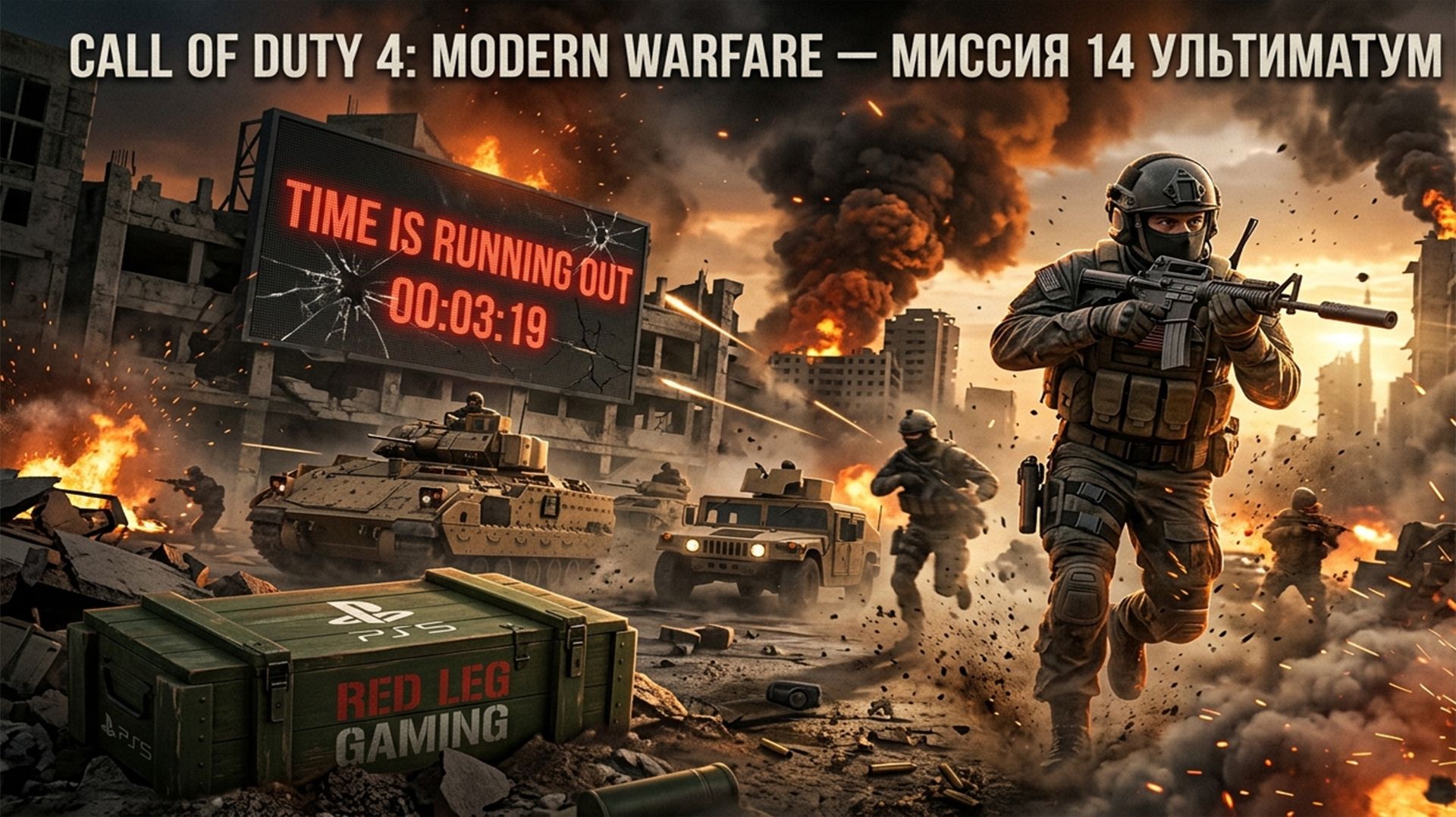 Call Of Duty 4: Modern Warfare — Миссия 14 Ультиматум | PS5