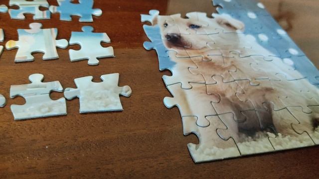 Собираю пазлы.