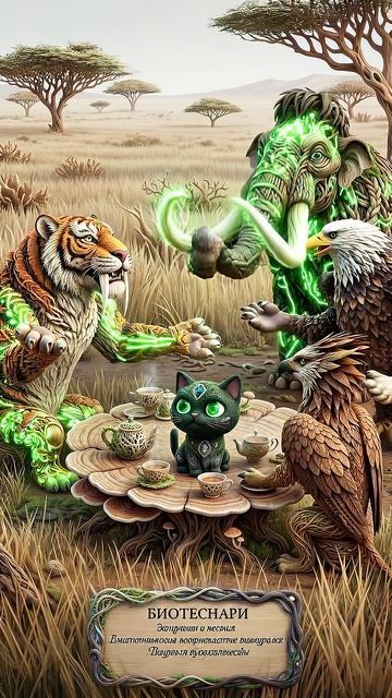 Мультфильм про искусство: Биотех-арт