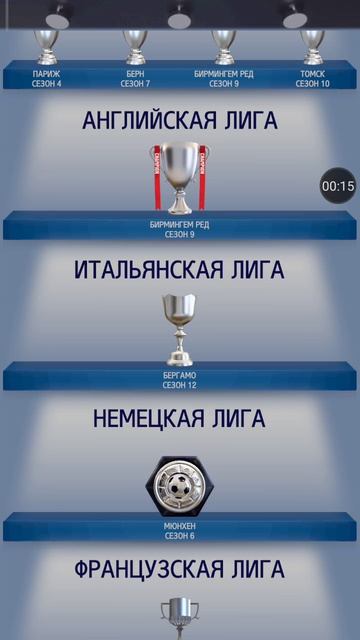 Я выиграл Кубок Итальянской Лиги за команду Бергамо (12 сезон)