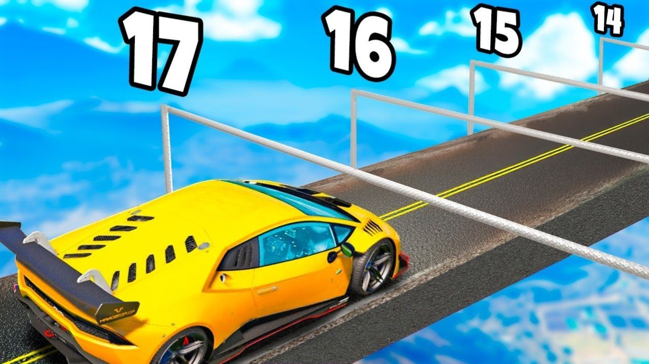 КАК ДАЛЕКО ПРОЕДЕТ ТАЧКА В ГТА 5 ? - ЭКСПЕРИМЕНТ В GTA 5