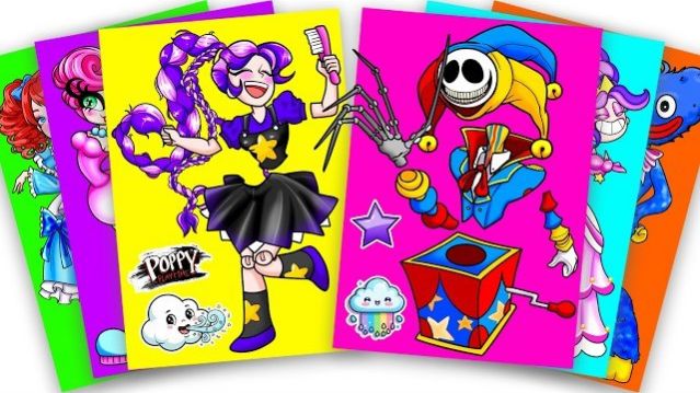 ЛИЛИ ПРОТИВ ПРОТОТИПА — ОНИ ДРУЗЬЯ?! | POPPY PLAYTIME 5 | СТИКЕР БУК DIY ДЕЛАЕМ СВОИМИ РУКАМИ