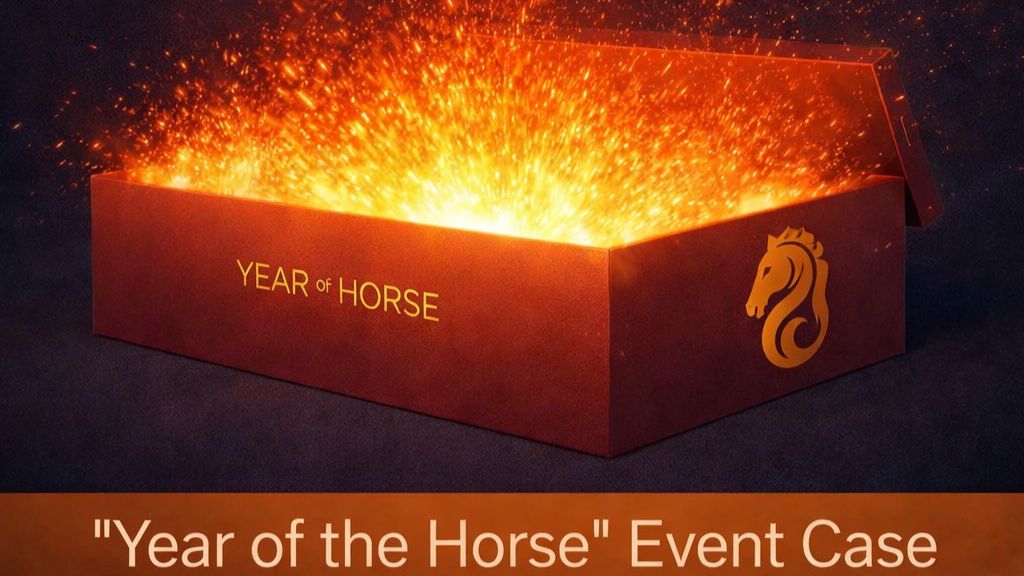 ОТКРЫТИЕ КЕЙСОВ  ИЗ КОЛЛЕКЦИИ YEAR OF THE HORSE