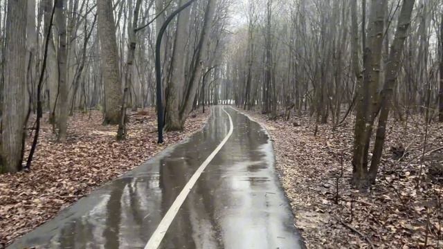 Это Уфа, прогулка под дождем город, лес, весна 2026