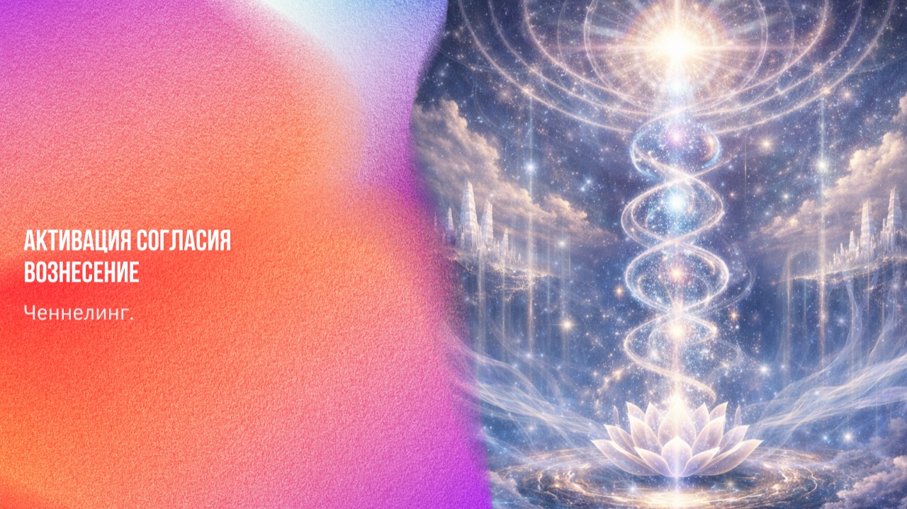 Ченнелинг. Активация согласия. Вознесение | Ченнелинг Numerorum