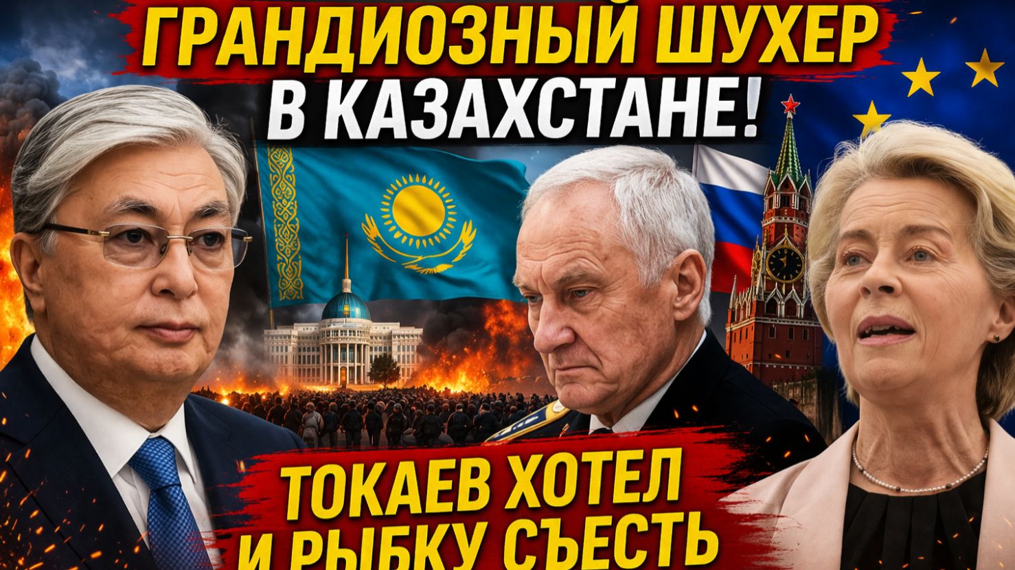 ГРАНДИОЗНЫЙ ШУХЕР В КАЗАХСТАНЕ! ТОКАЕВ ПРИШЛИ ПЛОХИЕ ВЕСТИ ИЗ РОССИИ!