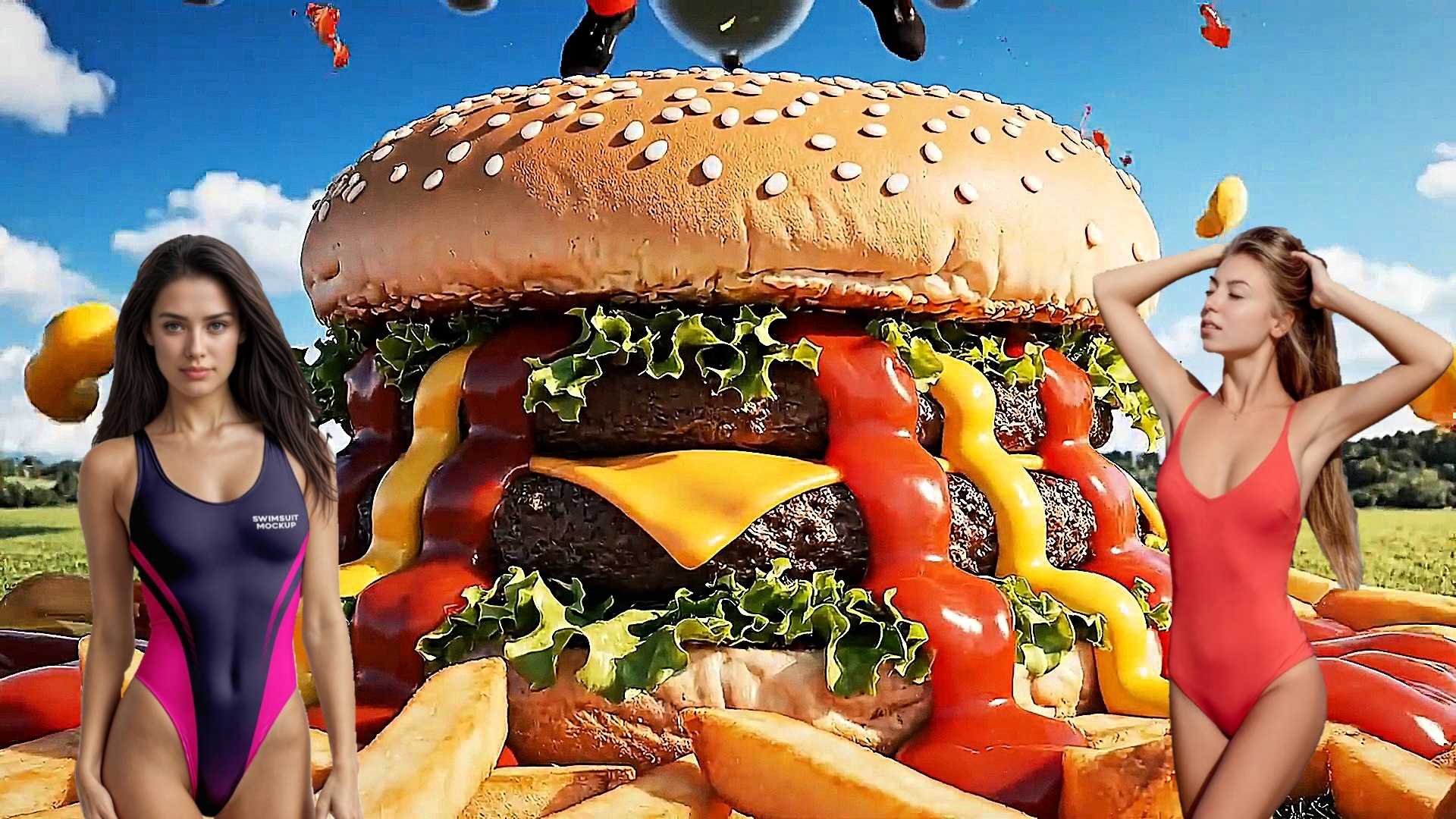 РАСЛАБСЯ И СМОТРИ БОЛЬШАЯ ЕДА - Необычный Удивительный ИИ ASMR.