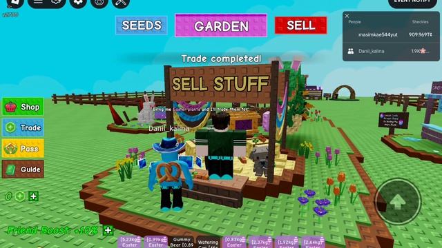 играем в роблокс горы а гарден