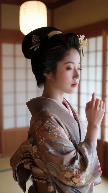 Краса японской гейши: искусство и традиции #гейша #япония #традиции