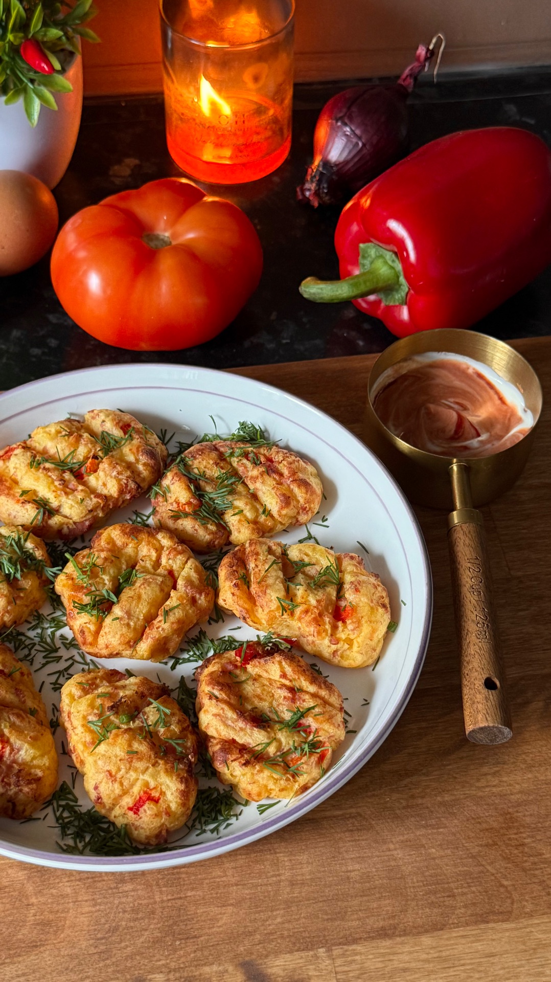 Картофельные котлетки 🧀🥓🌶️