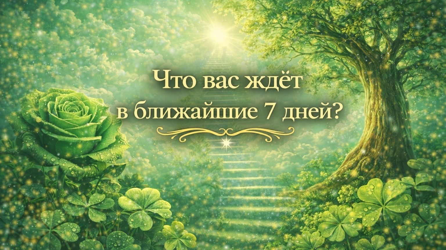Что ждёт в ближайшие 7 дней? Гадание пасьянс Tarot Reading