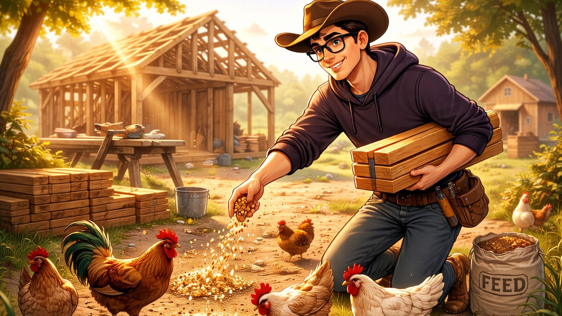 Денег куры не клюют | Ranch Simulator #3