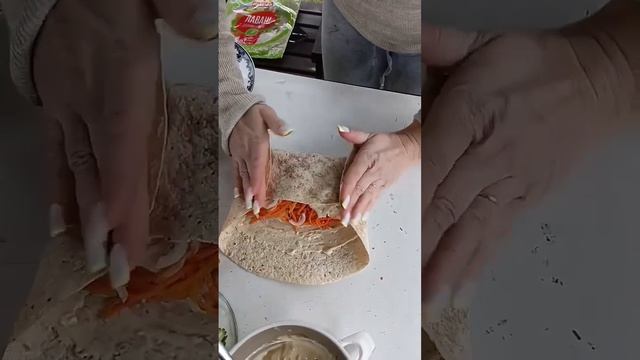 Шаурма на мангале!