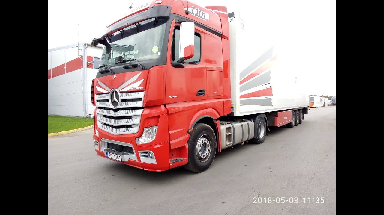 Обзор Мерседес Бенц Евро 6 (8.05.2018)