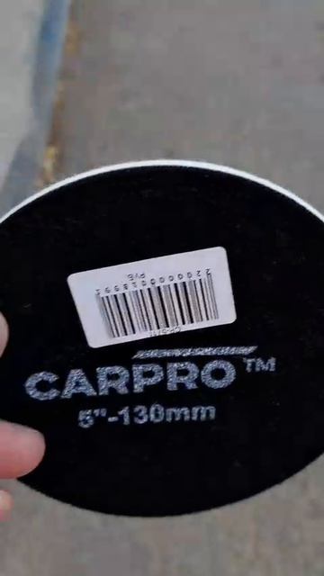 CarPro. Войлочный полировальный круг для стекла.