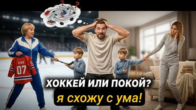 Истории из Жизни - Мать хочет отдать моего сына на хоккей, жена хочет оставить в покое