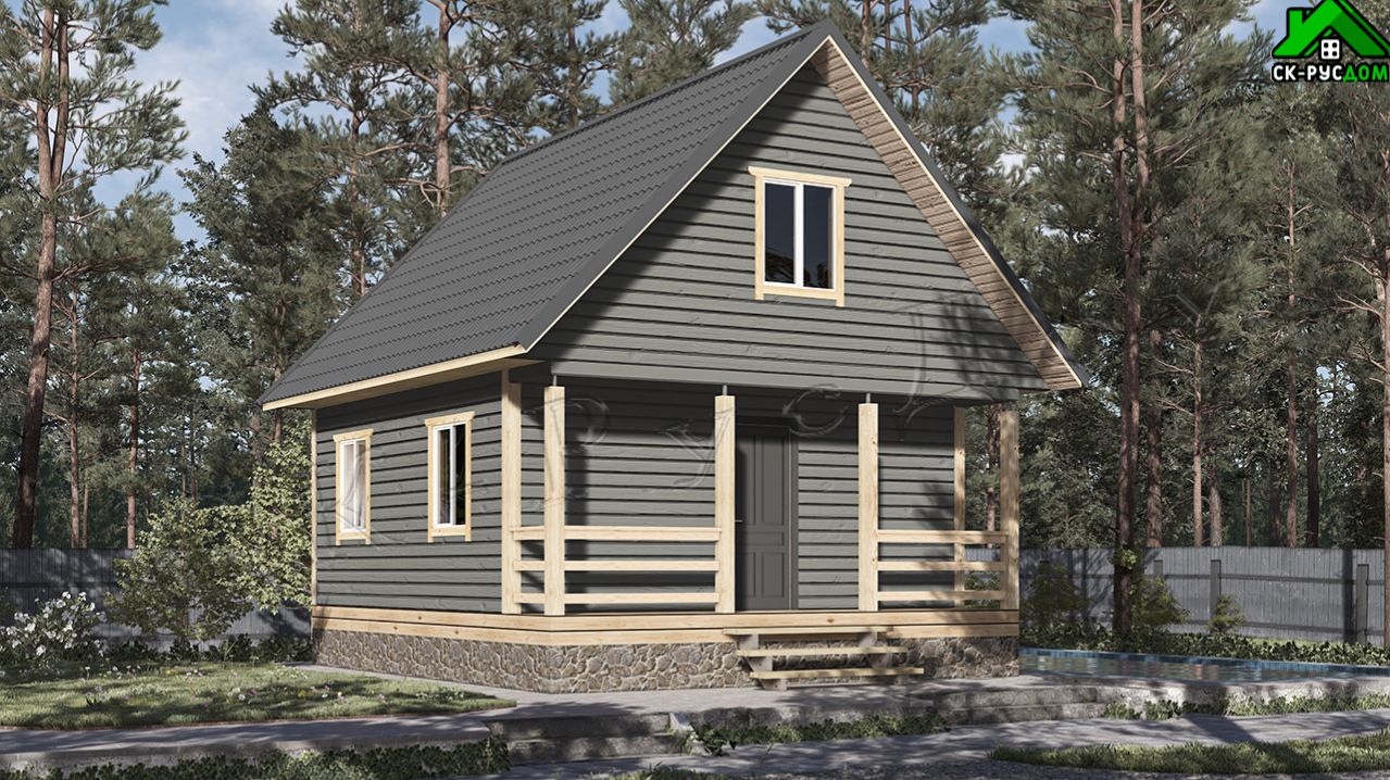 Дом с баней