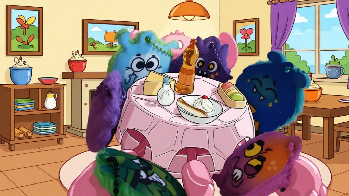 Монстриксы в столовой. 5 серия