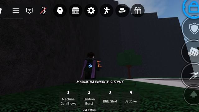 показываю как забраться на гору и показал комбо