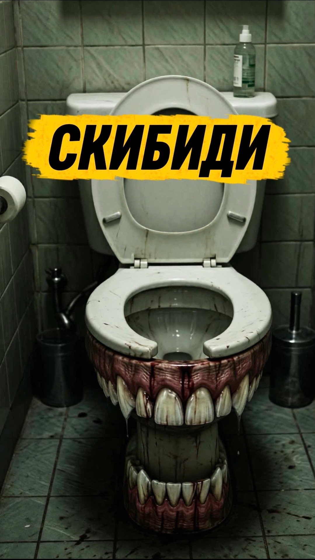 ЭТО РЕАЛЬНЫЙ СКИБИДИ 🙀 #кот #кошка #животные #ужасы #страшно #ужасы #ужастик #скибидитуалет