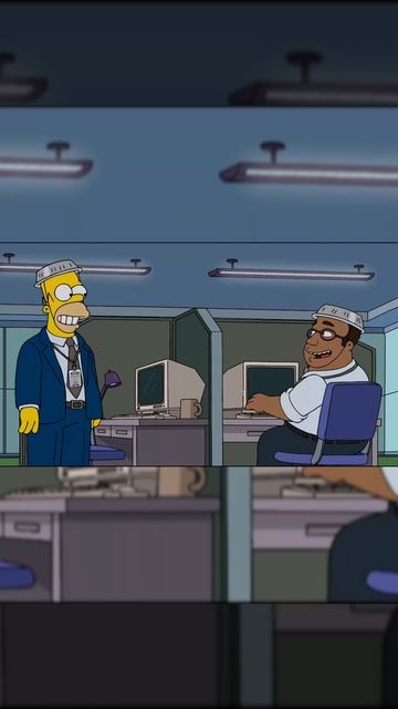 Пародия на сериал Разделение в Симпсонах