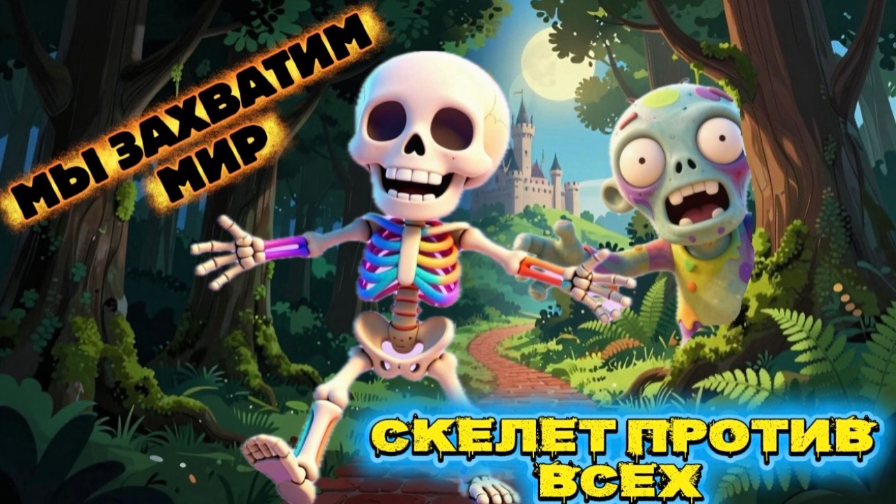 Мы захватим мир , Скелет против всех, мультфильмы