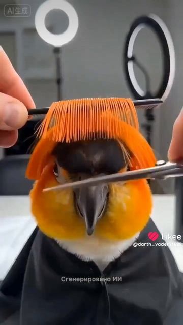 как вам причёска попугая ?