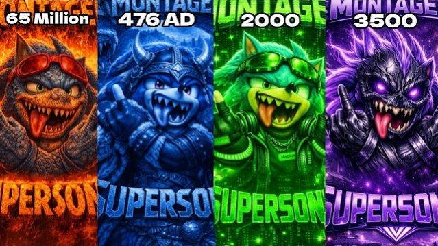 ФОНК СОНИК MONTAGEM SUPERSONIC В РАЗНЫЕ ЭПОХИ ДИНОЗАВРЫ И ВИКИНГИ СОНИК КТО КРУЧЕ