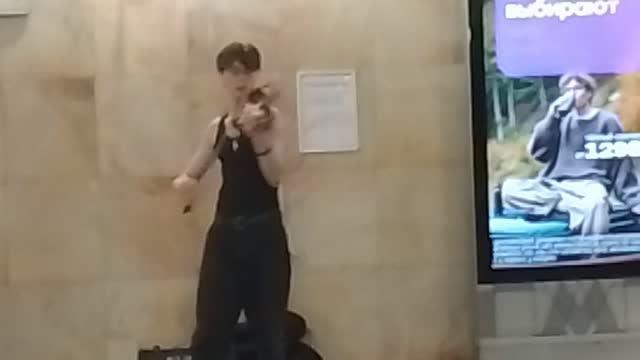 Музыка в метро 2025. 7-й сезон. Алексей Синьковский. Скрипка