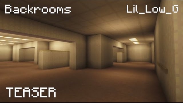 Teaser-trailer Backrooms | Minecraf