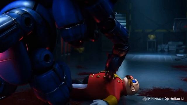 аниматроник Соник убивает Доктора Эгммана